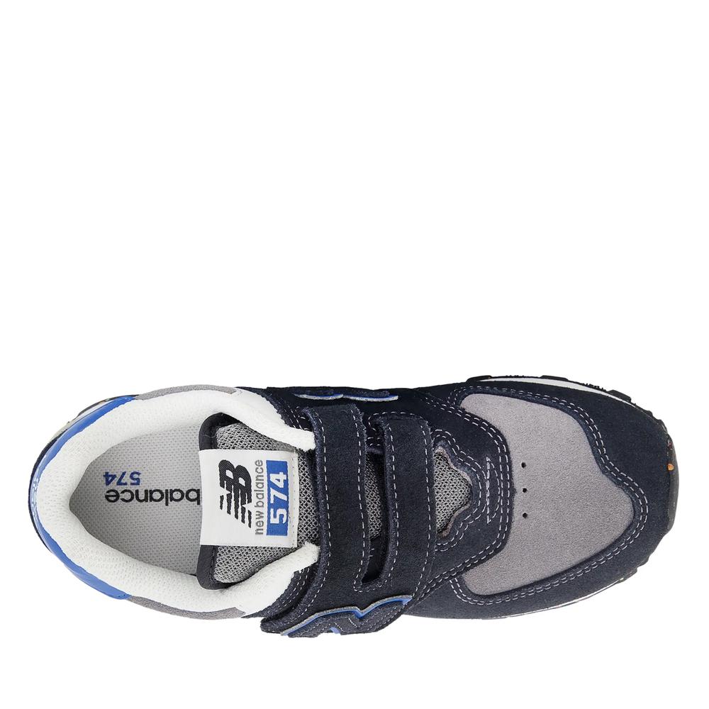Detské topánky New Balance PV574QRB - čierne