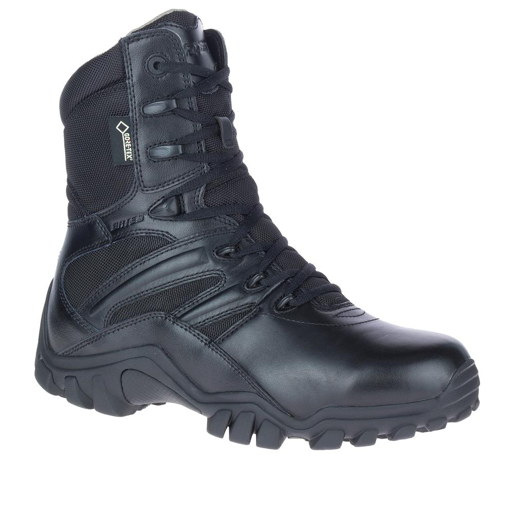Topánky Bates 8 Delta Side Zip E02368 - čierne