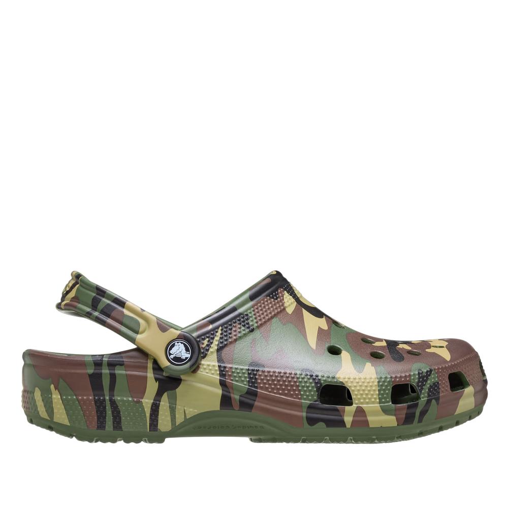 Klapky Crocs Classic Camouflage Clog 211936-3TC - viacfarebné