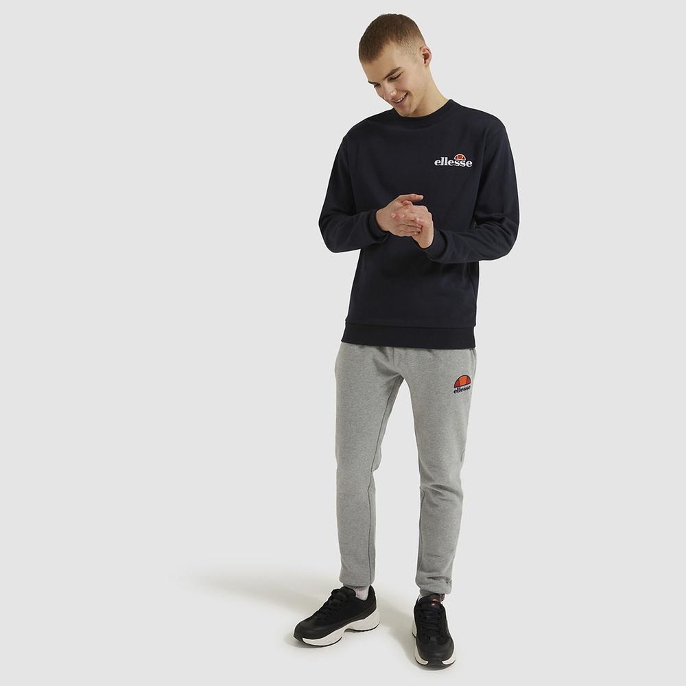 Blúza Ellesse Fierro Crew SHS08784429 - tmavomodré