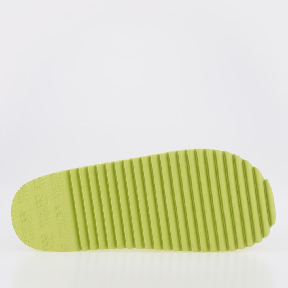 Klapky Tommy Jeans Elevated Flatform EN0EN02110-MSA - zelené