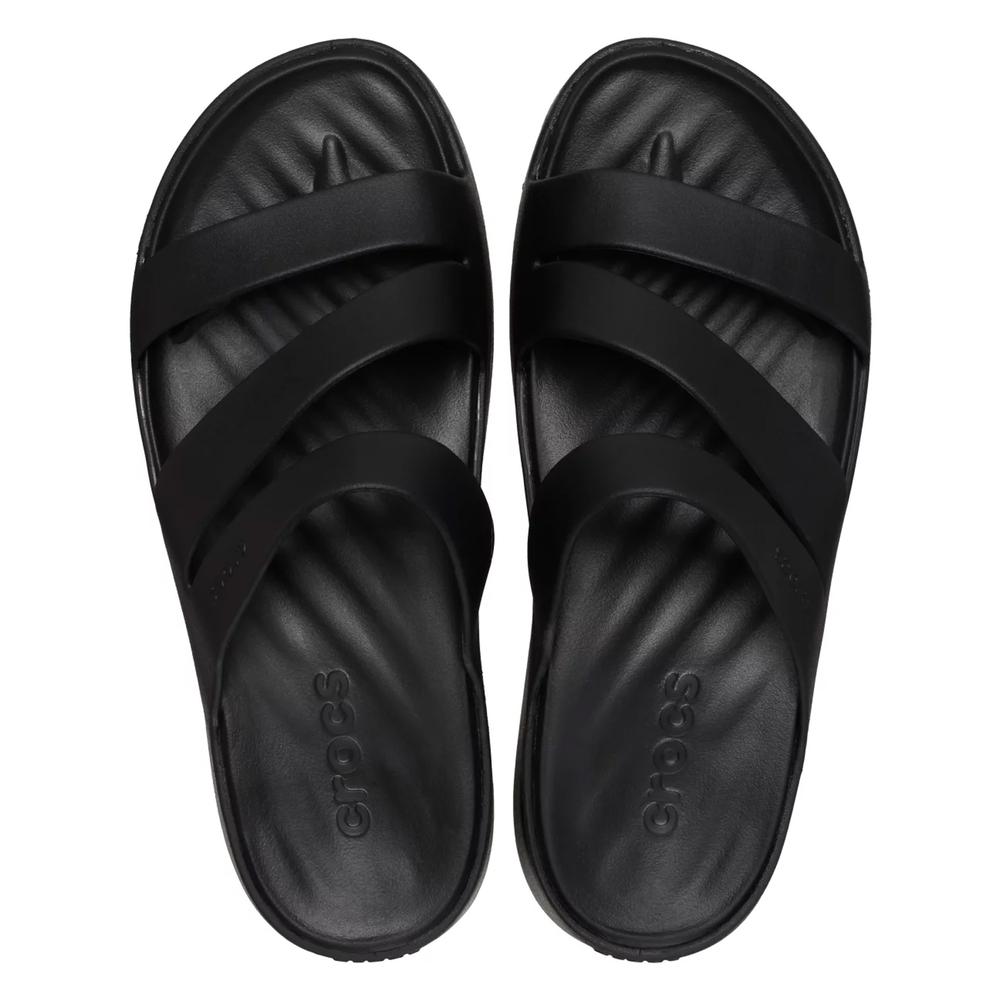 Klapky Crocs Getaway Strappy 209587-001 - čierne