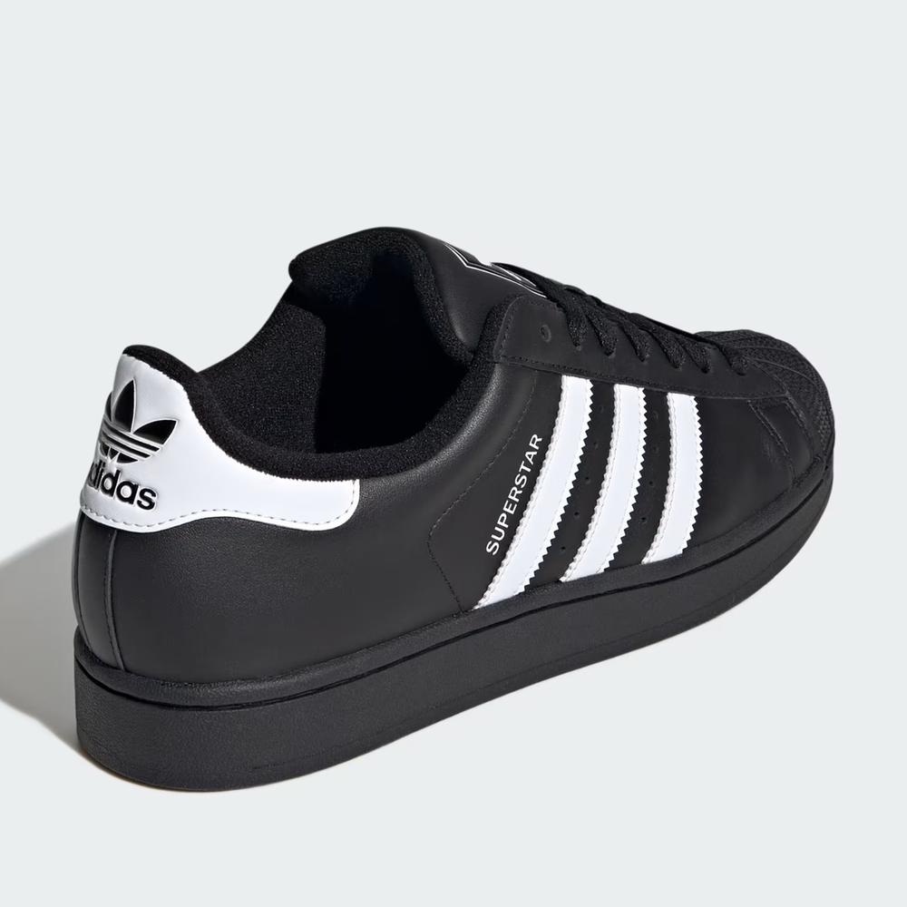 Unisex topánky adidas Originals Superstar II JI0079 - čierne
