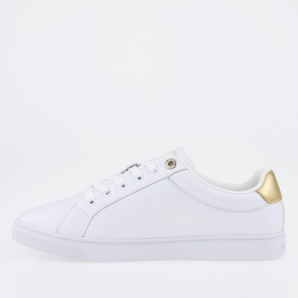 Topánky Tommy Hilfiger Corporate Webbing Sneakers FW0FW07117-YBS - biele