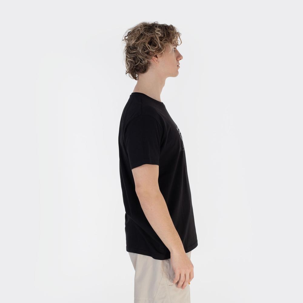 Tričko Alpha Industries Basic Carbon 100501CB515 - čierne
