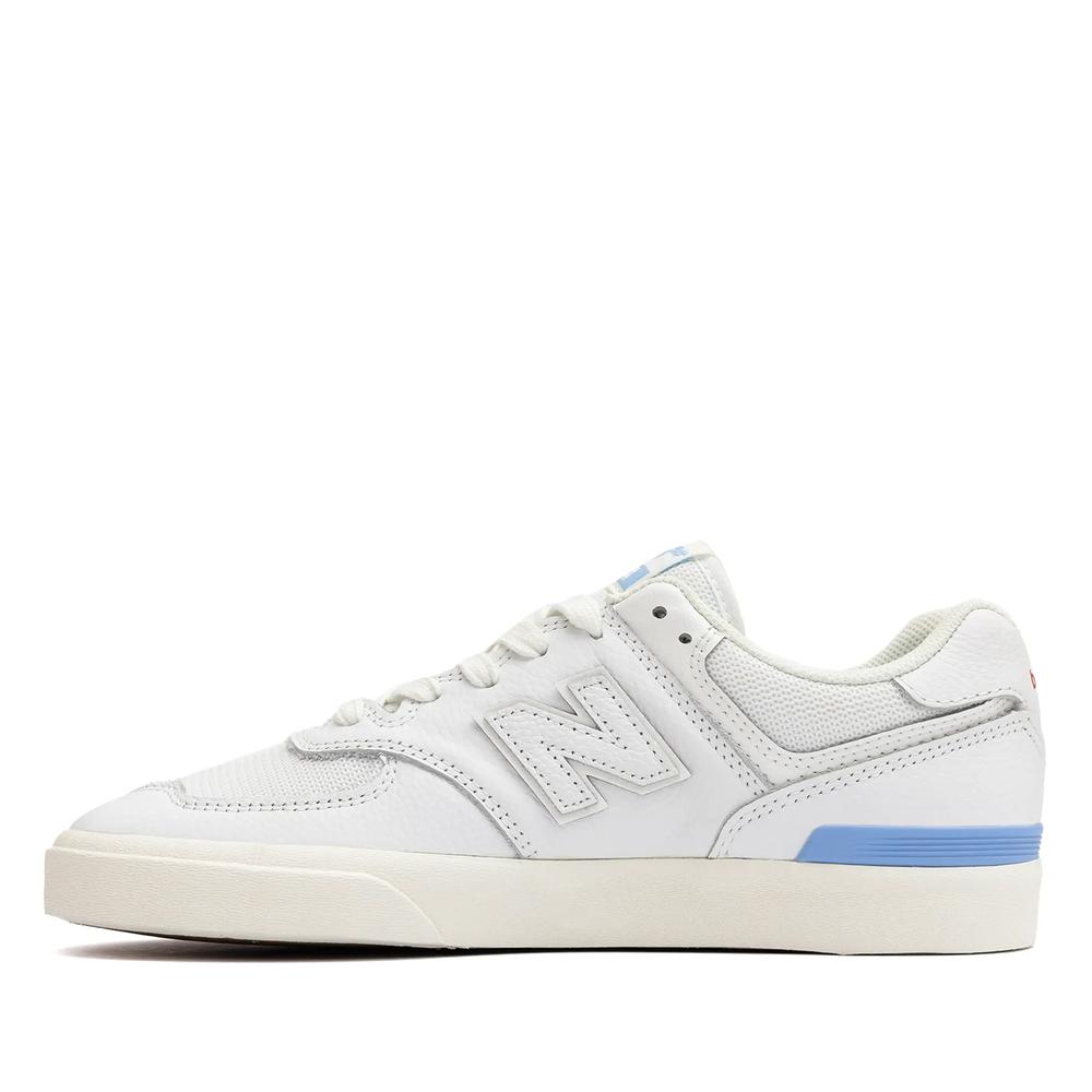 Pánske topánky New Balance Numeric NM574VWR - biele