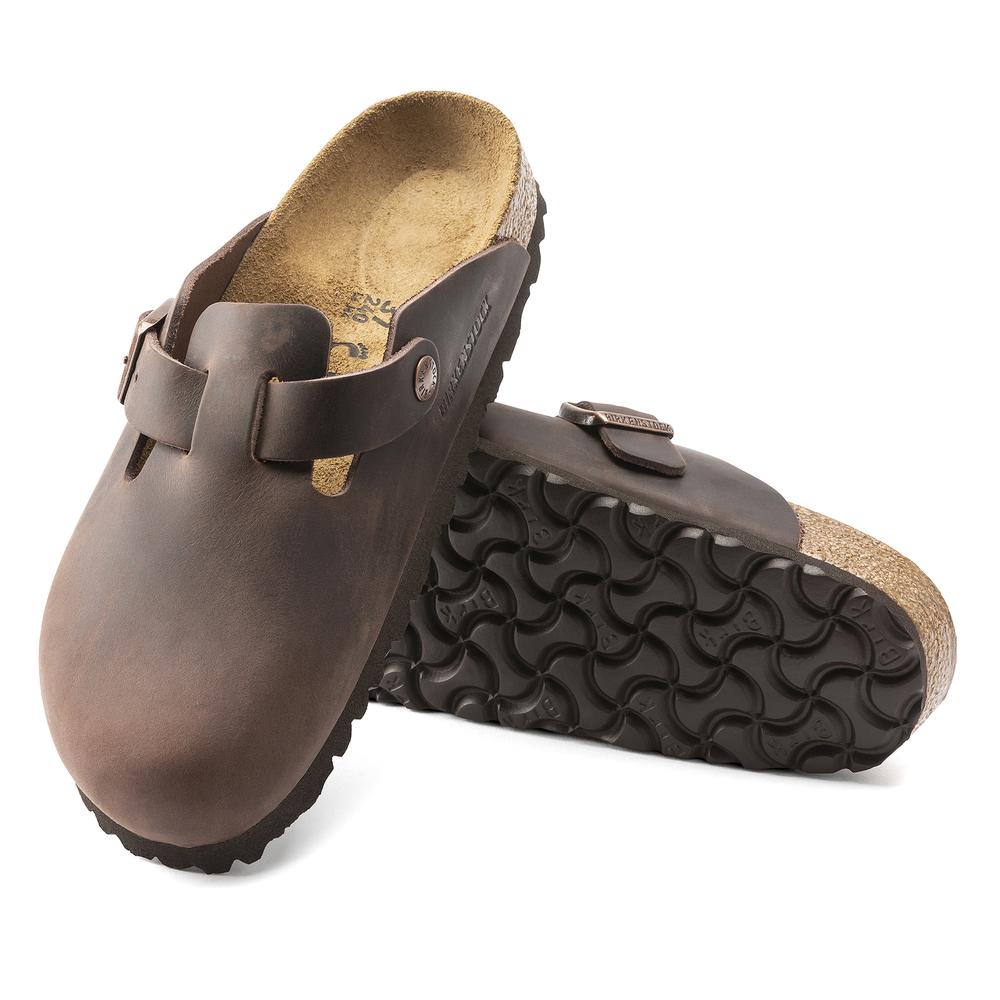 Klapky pánske Birkenstock Boston 860131 - hnedé