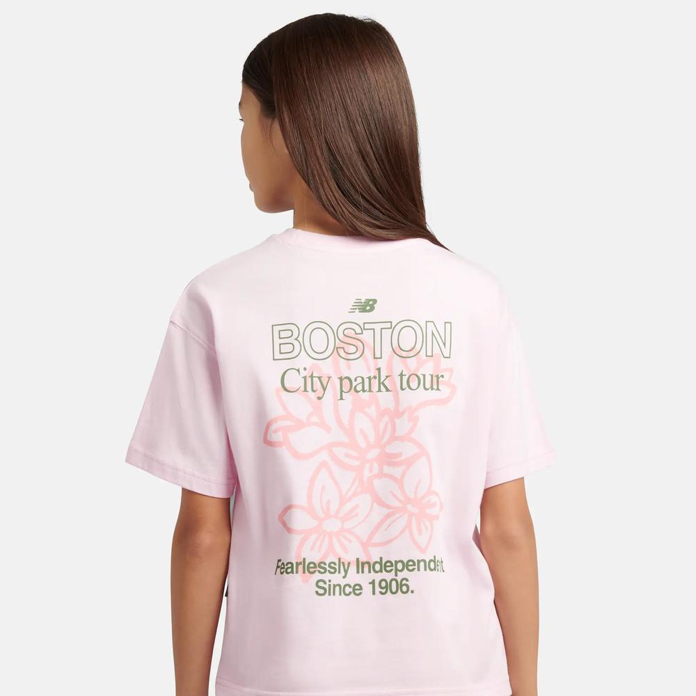 Tričko detské New Balance YT6124R8LIR - ružové