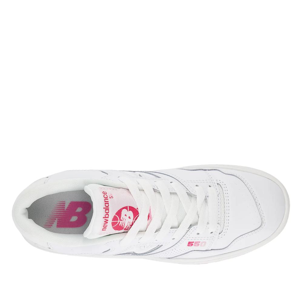 Detské topánky New Balance GSB550KP - biele