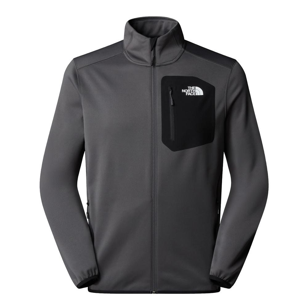 Blúza pánske The North Face Crest 0A897CWUO1 - šedý