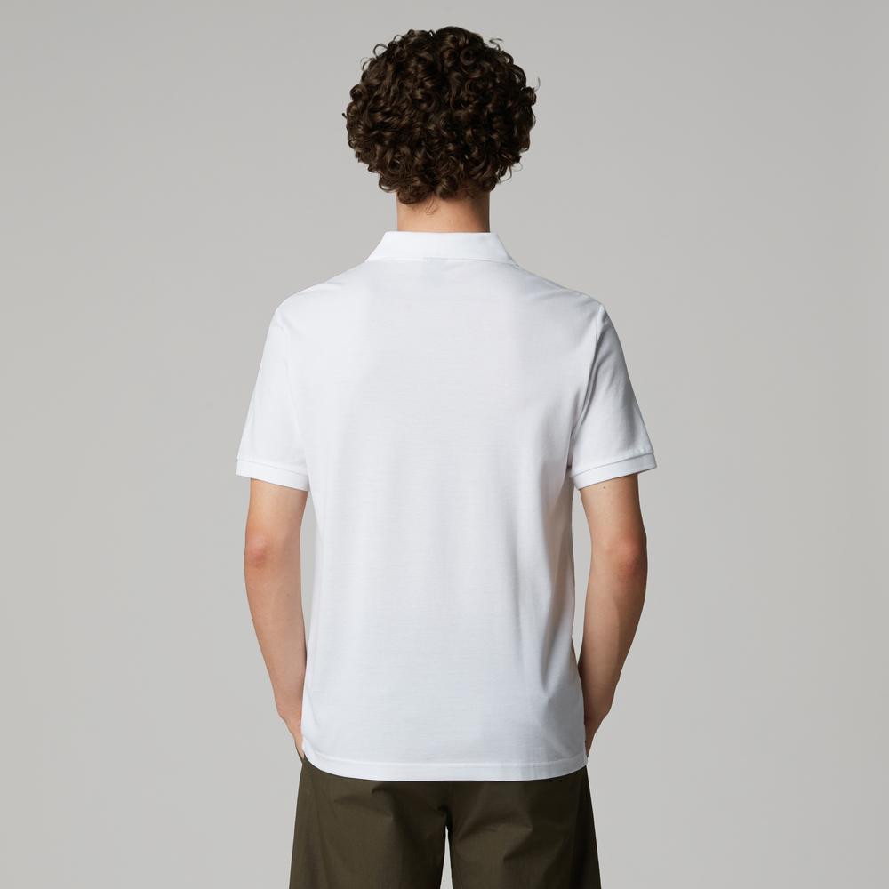 Tričko The North Face Essential Regular Polo 0A8C1PFN41 - biele