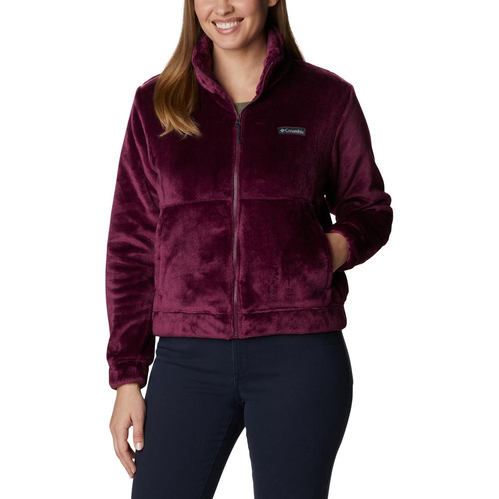 Bunda Columbia Fireside Full-Zip 1997931616 - bordóvé