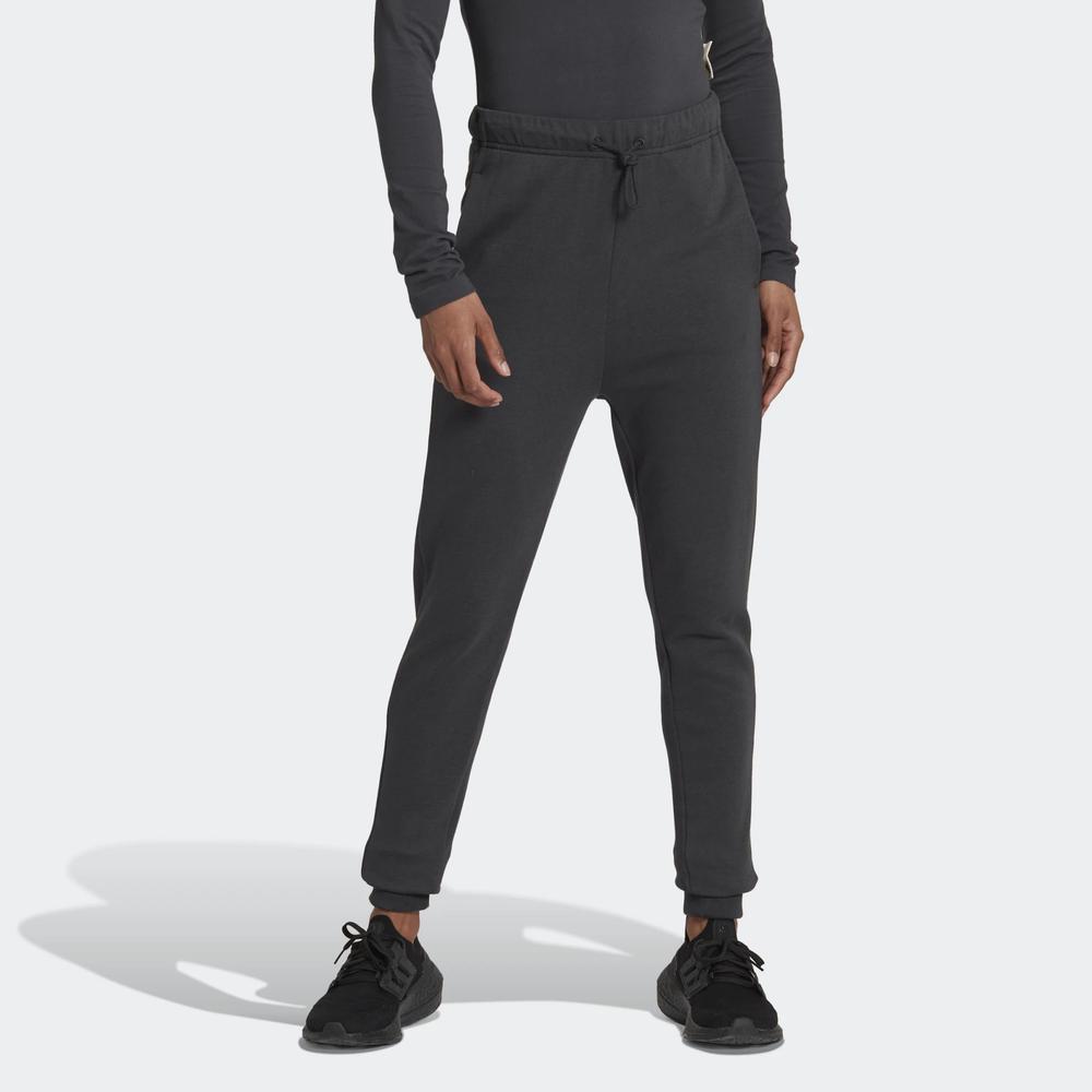 Nohavice adidas Studio Lounge High Waist HH8514 - čierne