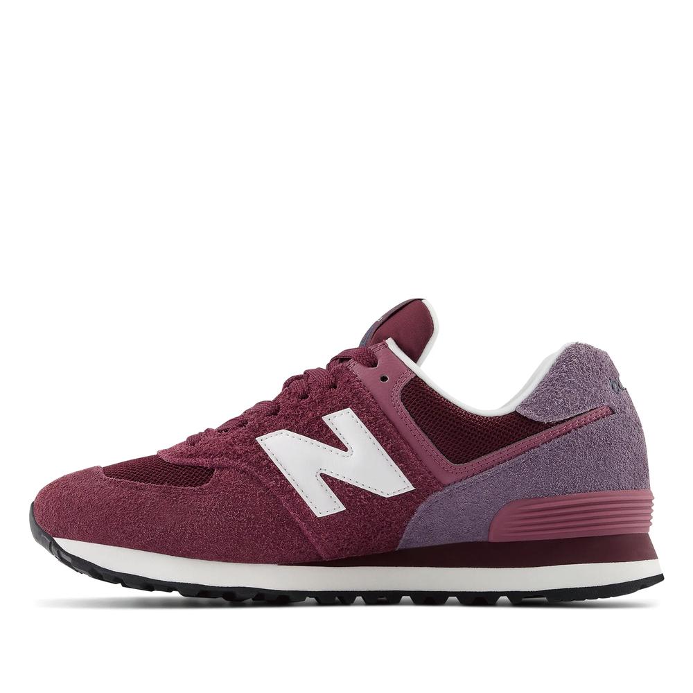 Topánky New Balance U574ABO - bordóvé
