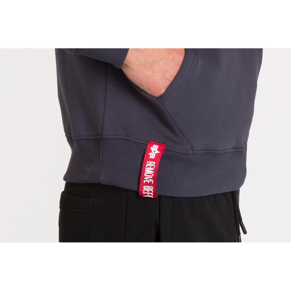 Blúza Alpha Industries Basic Hoody 17831202 - šedý