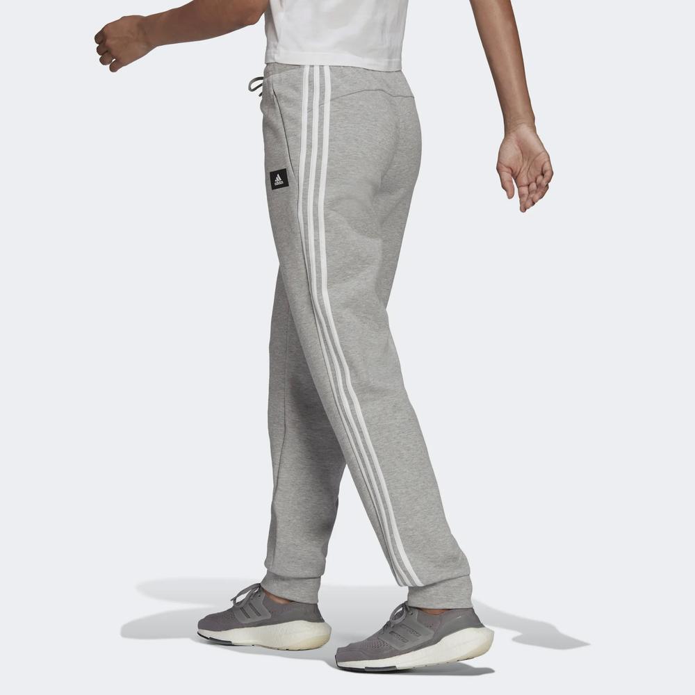 Nohavice adidas Sportswear Future Icons 3-Stripes Regular Fit H57312 - šedý