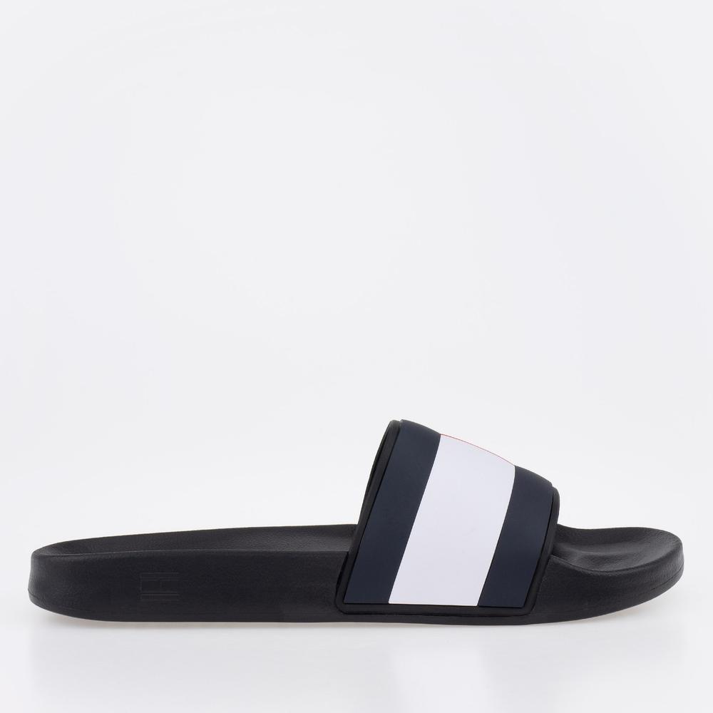 Klapky Tommy Hilfiger Rubber Flag Pool FM0FM04263-BDS - viacfarebné