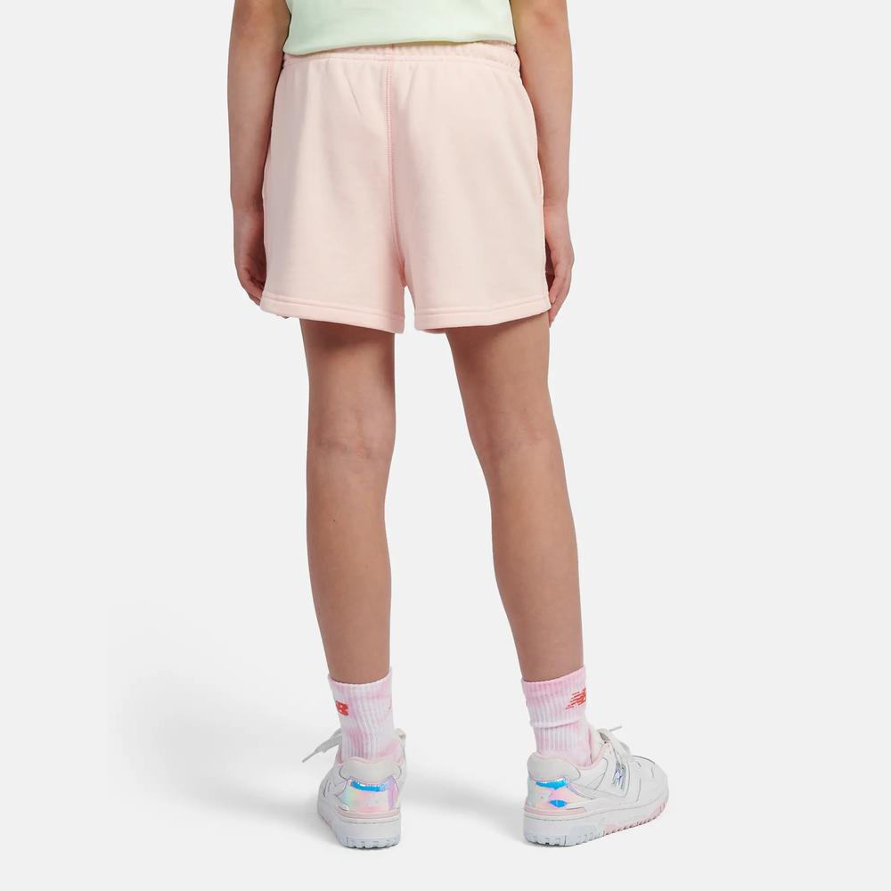 Detské Šortky New Balance LAKG0006PIE - ružové