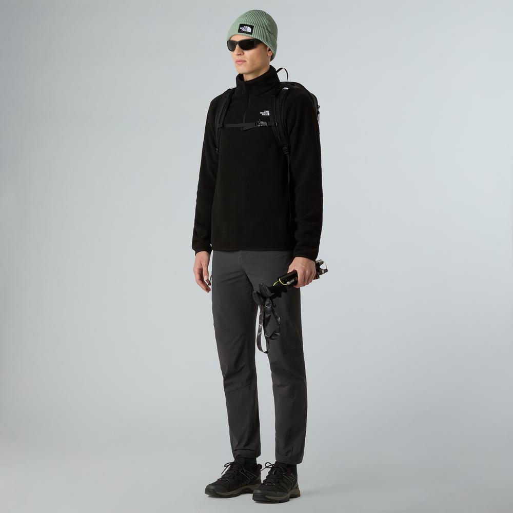 Blúza pánske The North Face Glacier 1/4 Zip Fleece 0A8D0QJK31 - čierne