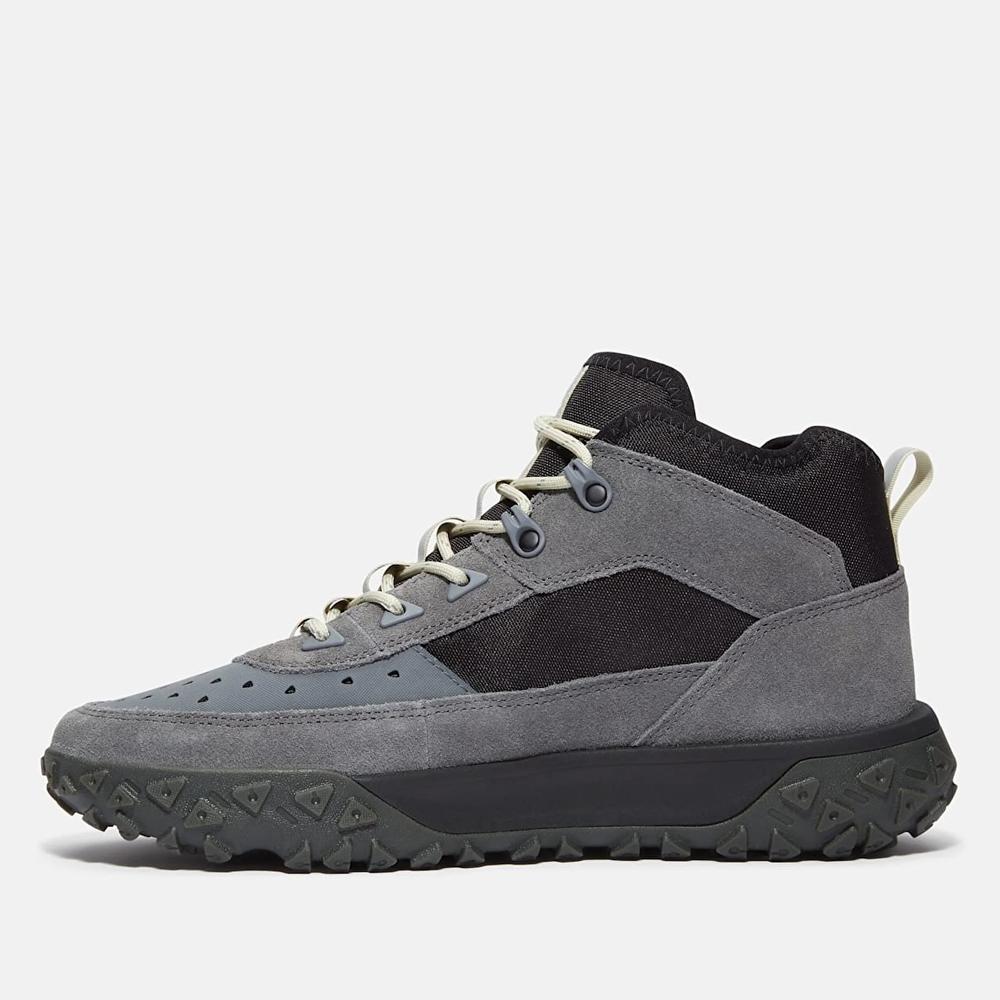 Topánky pánske Timberland Greenstride Motion 6 Mid Lace TB0A6CW1A4O1 - šedý