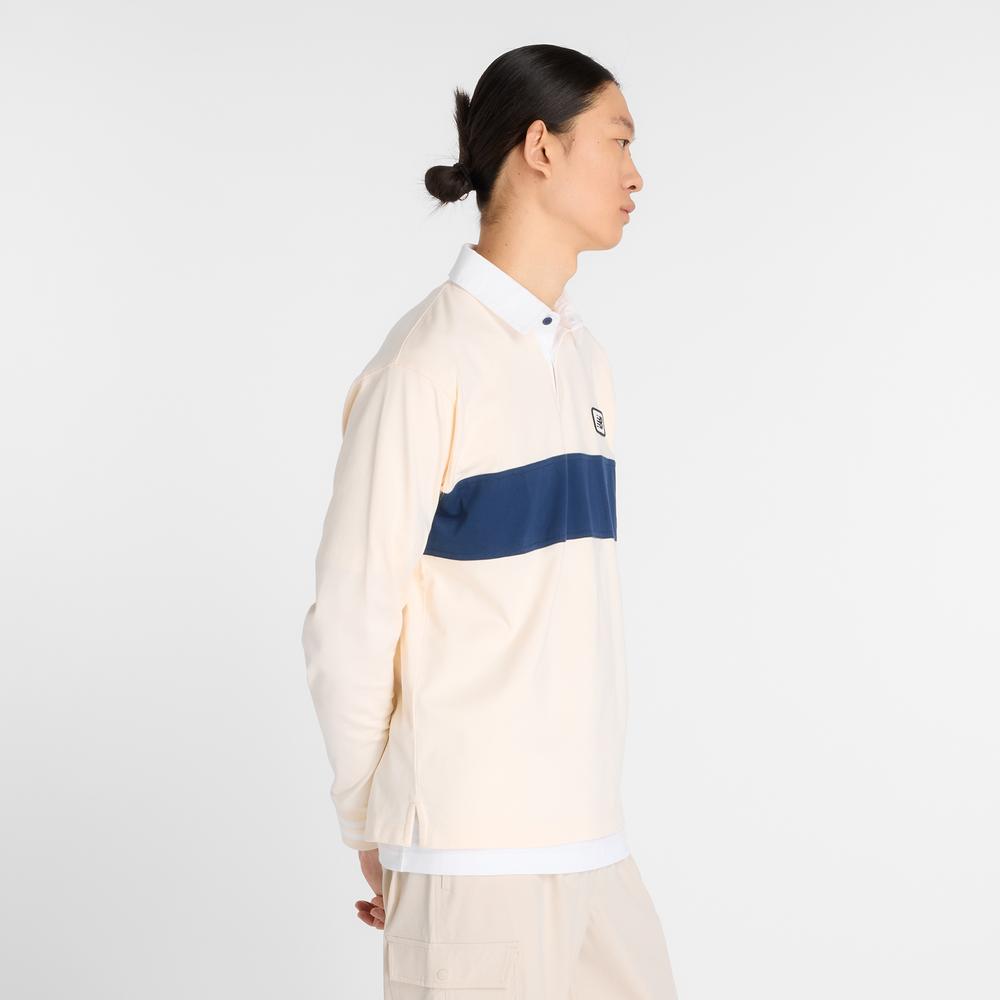 Pánske košeľa New Balance MT53533PEF - béžové