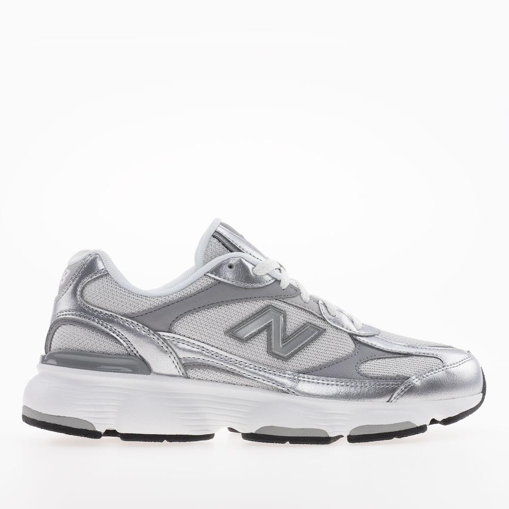 Dámske topánky New Balance W6037JY - strieborné