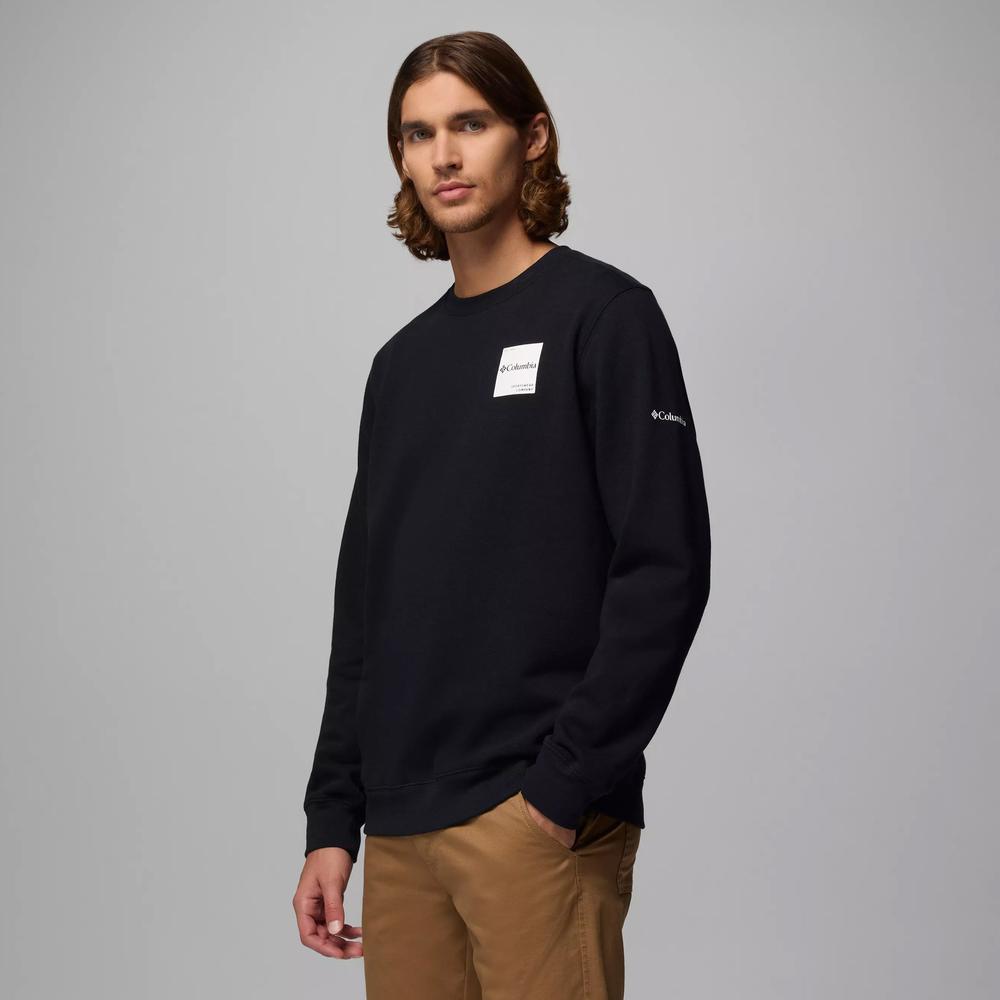 Mužský mikina Columbia Trek Crew 1957933019 - čierne
