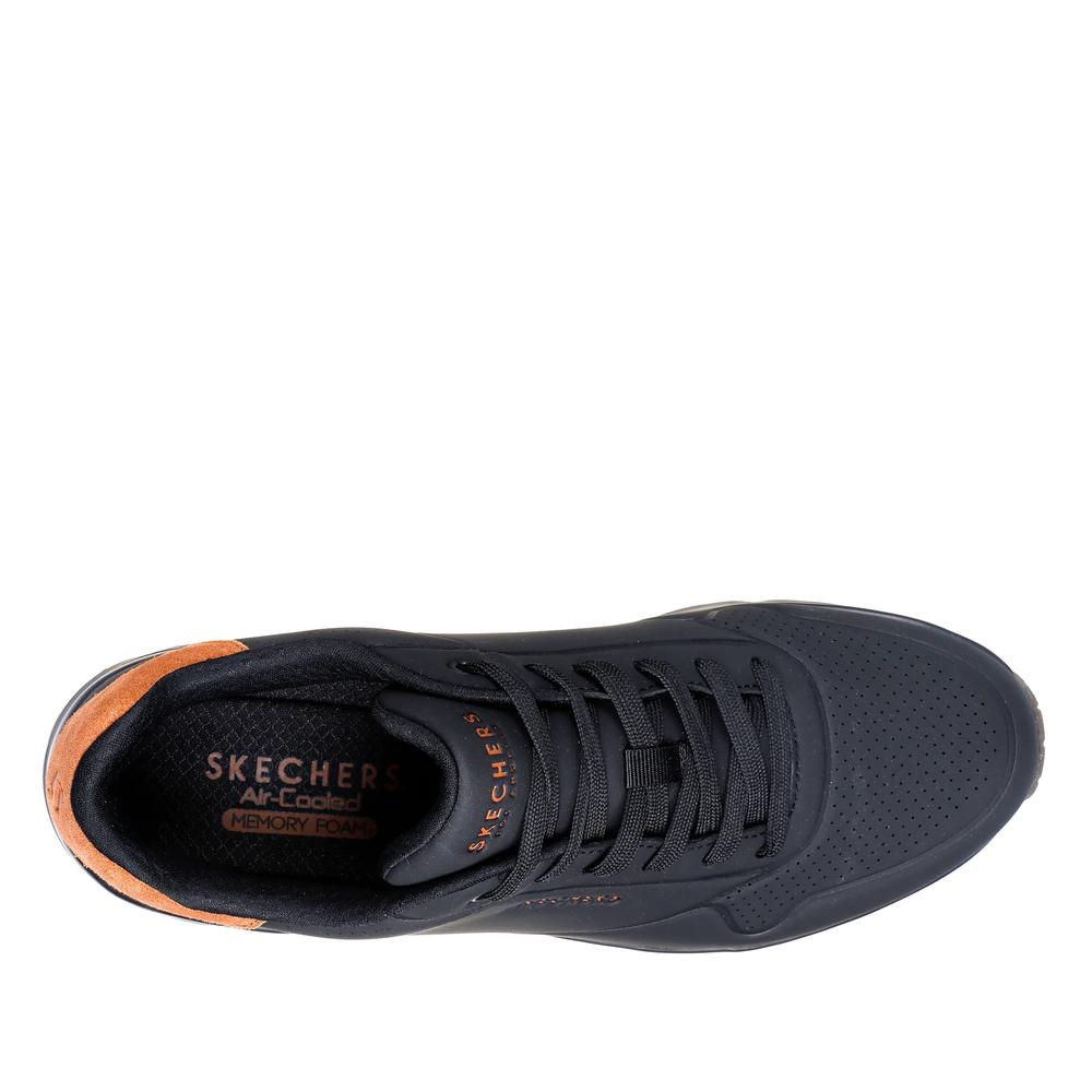 Topánky Skechers Uno Suited On Air 183004BBK - čierne