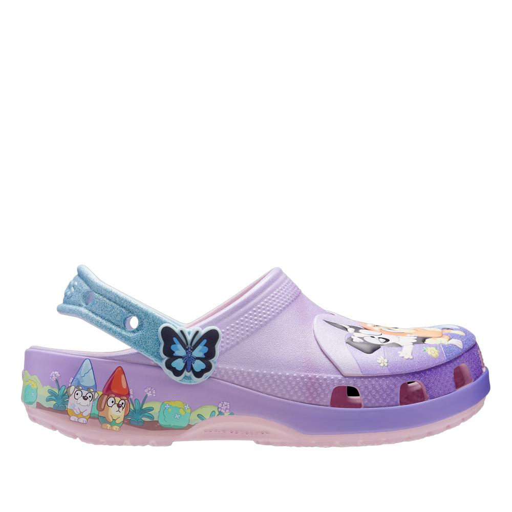 Detské klapky Crocs Toddler Bluey Friends Forever Classic Clog 212370-90H - ružové