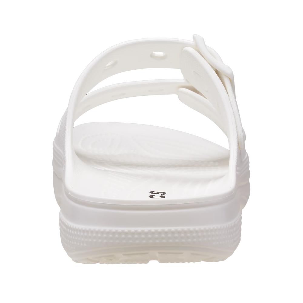 Dámske klapky Crocs Saturday Sandal 213586-100 - biele