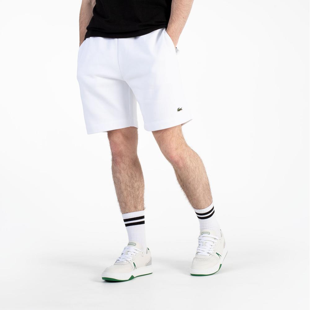 Šortky Lacoste GH9627-001 - biele