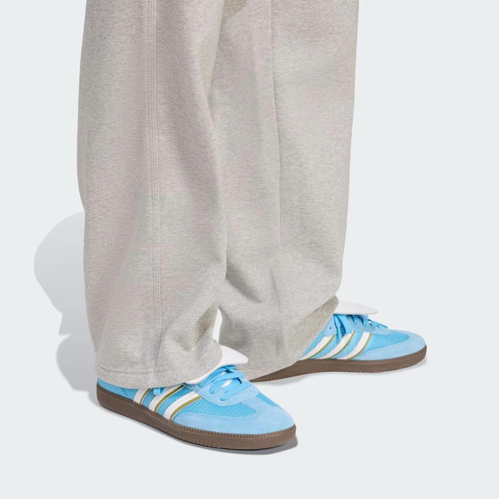 Pánske nohavice adidas Originals Trefoil Essentials Open Hem JW9157 - šedý