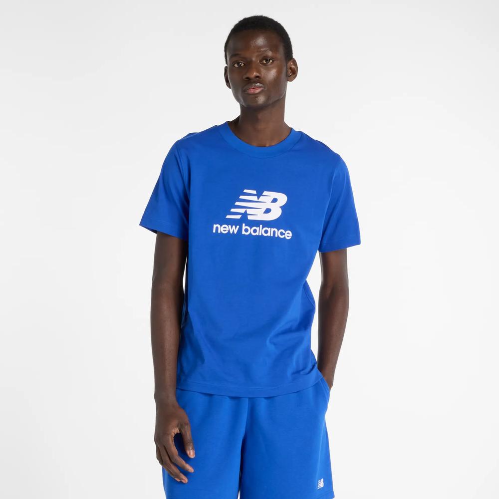 Pánske tričko New Balance MT41502BUM - modré