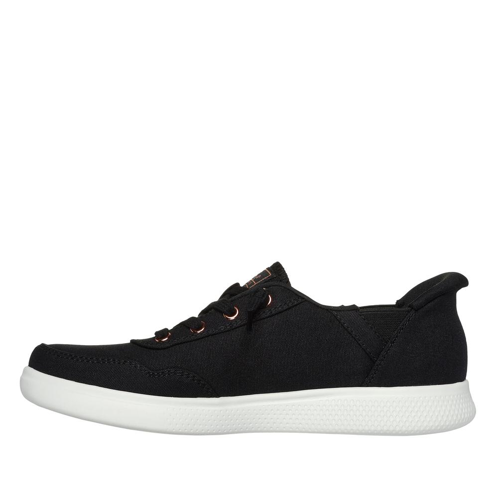 Topánky Skechers Slip-ins Bobs Skip Cute B Cute Sweet 114815BLK - čierne