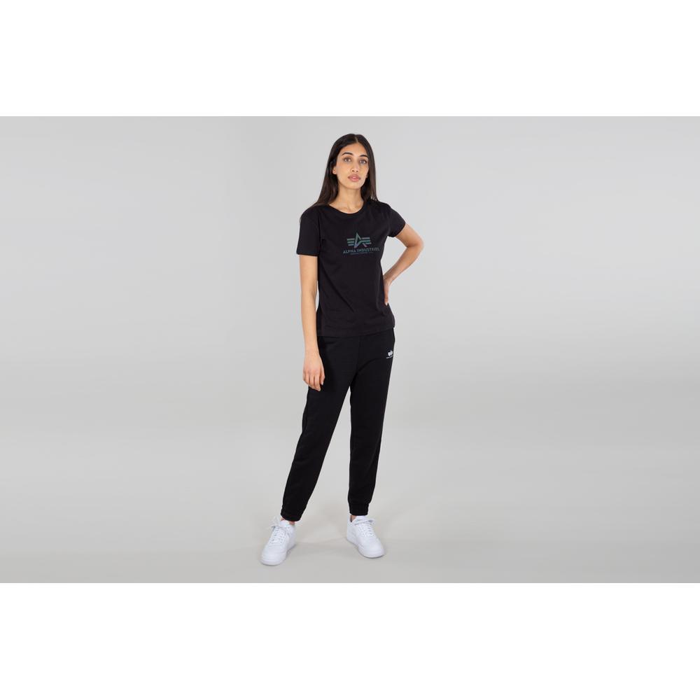 Dresové nohavice dámske Alpha Industries Basic Jogger SL 11605103 - čierne