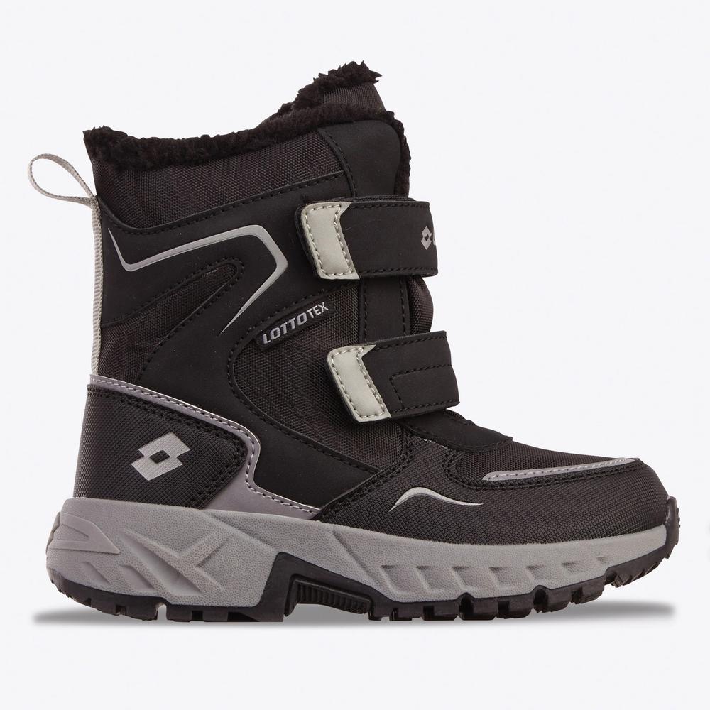 Detské topánky Lotto Alstyne Tex 2600490K-1116 - čierne