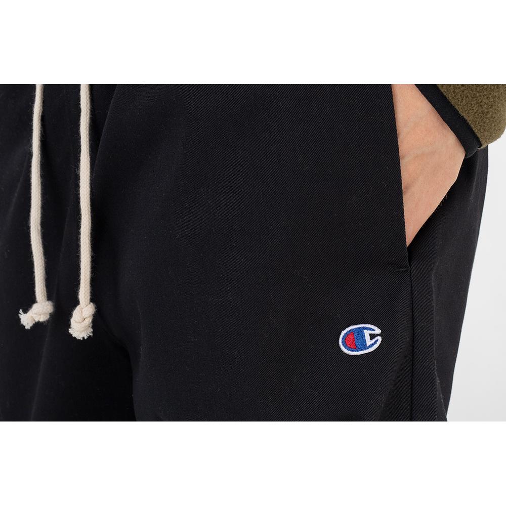 Nohavice Champion Straight Leg Cropped Woven 216544-KK001 - čierne