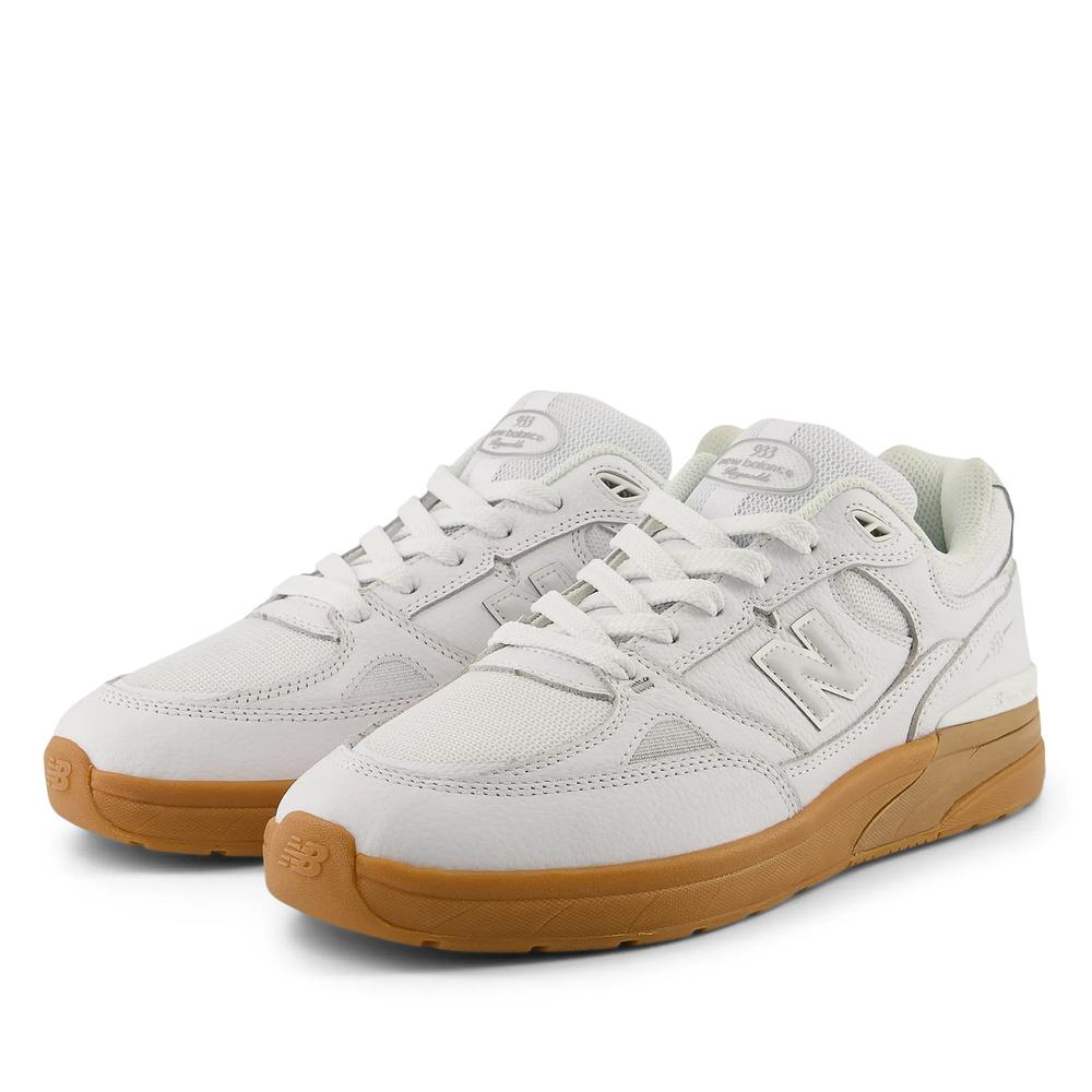 Pánske topánky New Balance Numeric UN933WWB - šedý