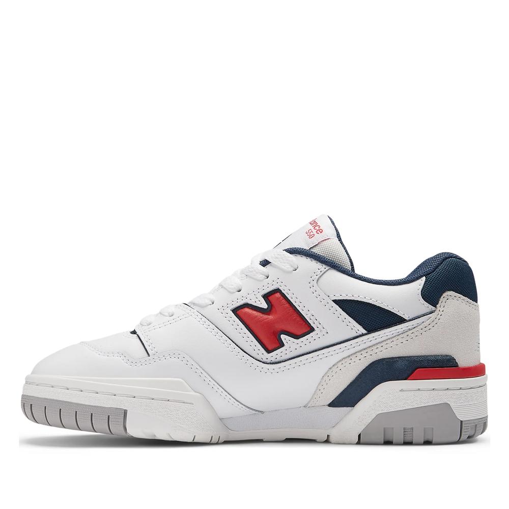 Detské topánky New Balance GSB550ED - biele