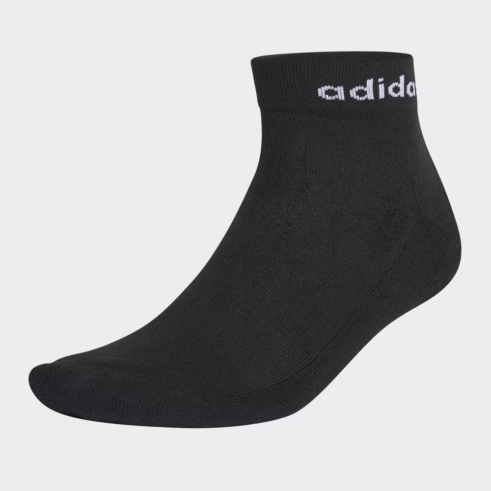 Ponožky adidas Half-Cushioned Ankle Socks 3 Pairs GE6128 - čierne