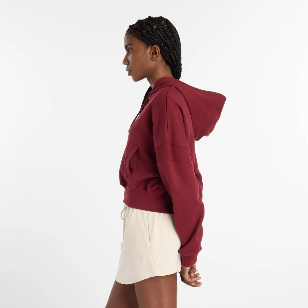 Dámská bunda New Balance WJ51506MHB - bordóvé