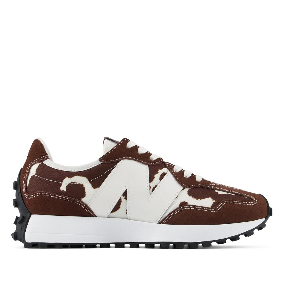 Dámske topánky New Balance W327APC - hnedé