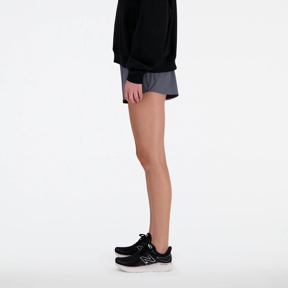 Dámske šortky New Balance WS41286GT - šedý