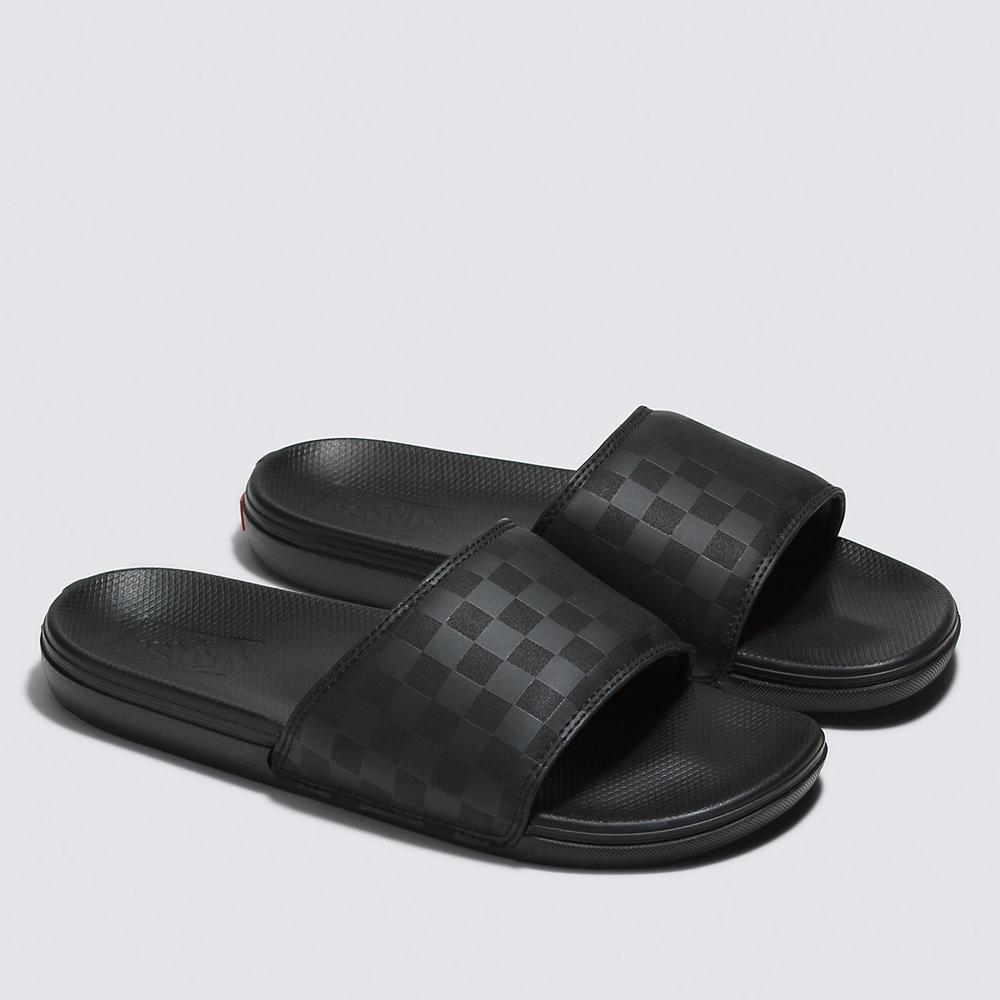 Klapky Vans Checkerboard La Costa Slide-On VN0A5HF52761 - čierne