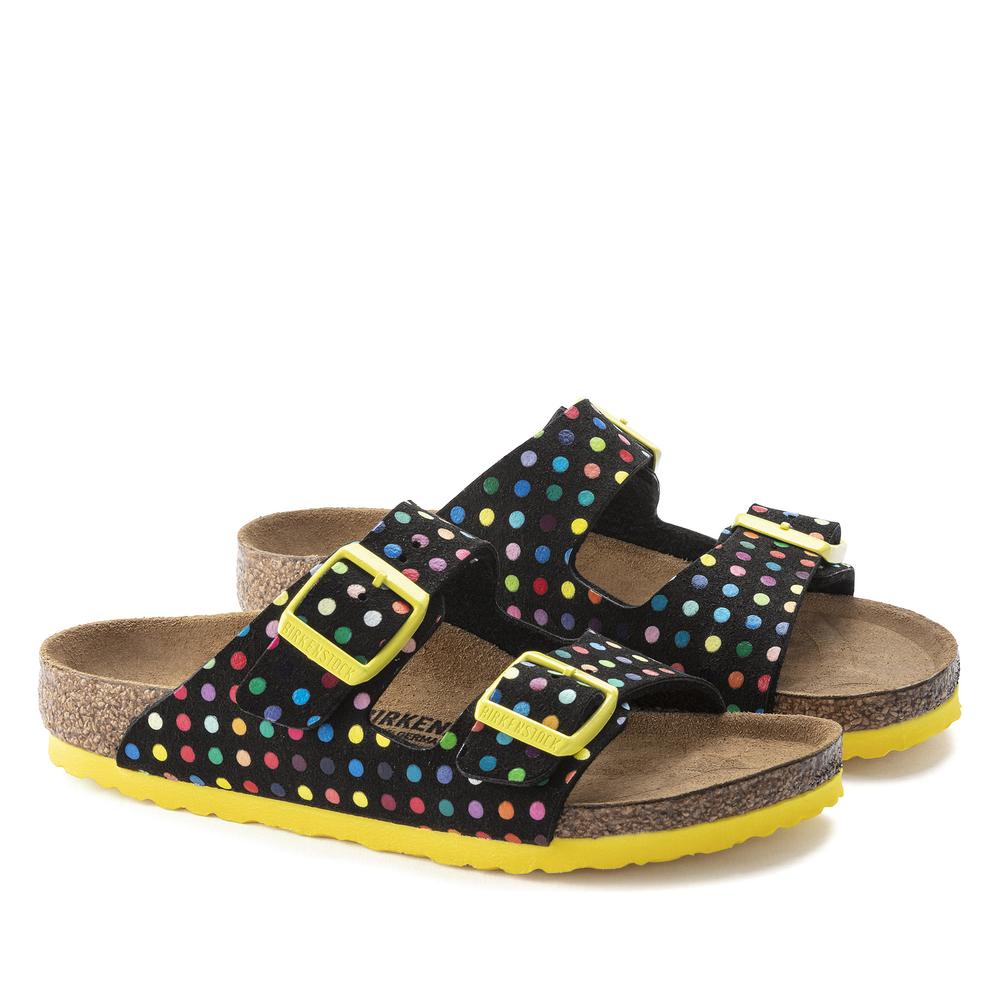 Klapky Birkenstock Arizona Rivet Logo Kids 1023399 - viacfarebné