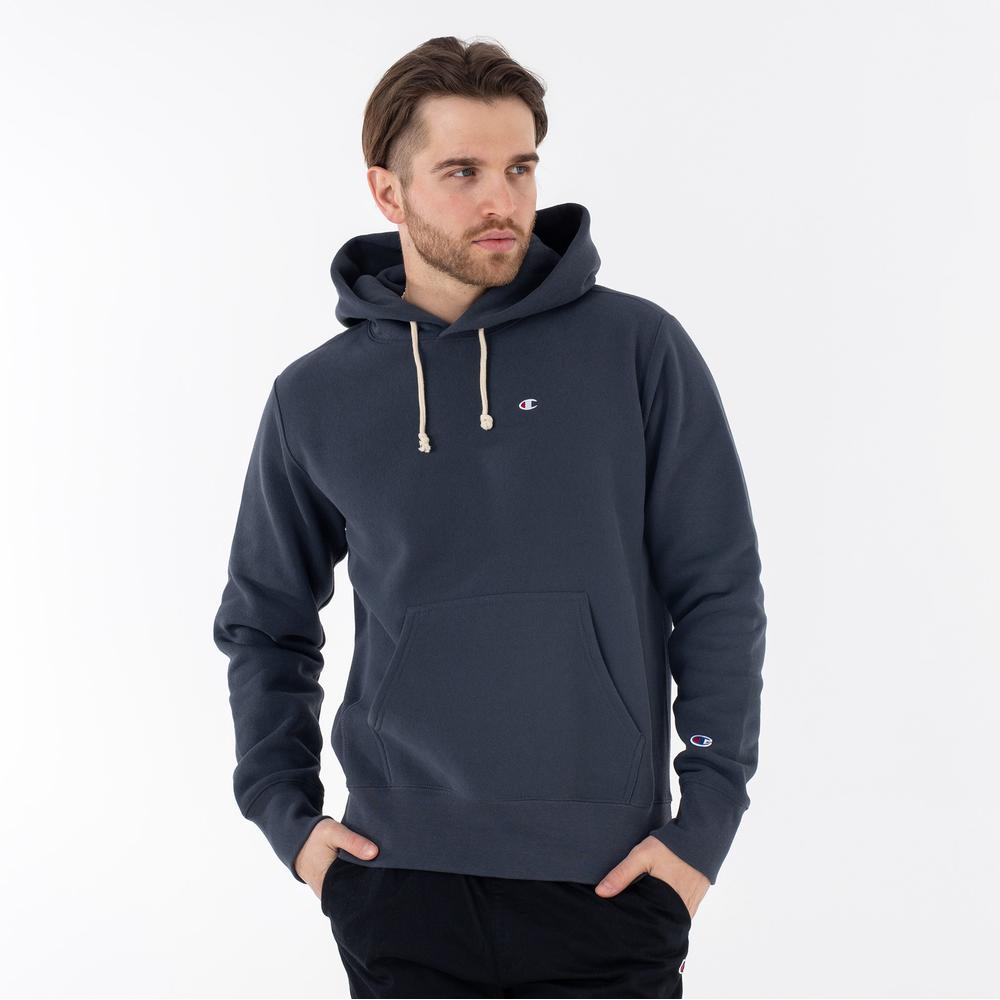 Blúza Champion Reverse Weave Fleece Hoodie 217976-BS551 - tmavomodré