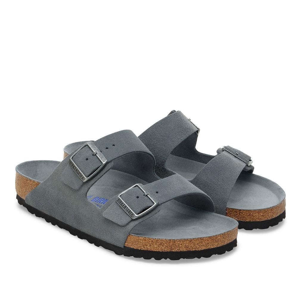 Pánske klapky Birkenstock Arizona 1030860 - šedý