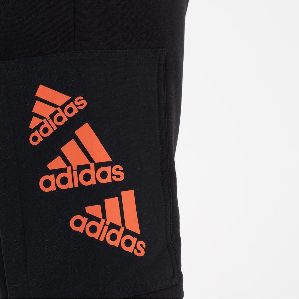 Nohavice adidas Essentials Brandlove Fleece HL9375 - čierne