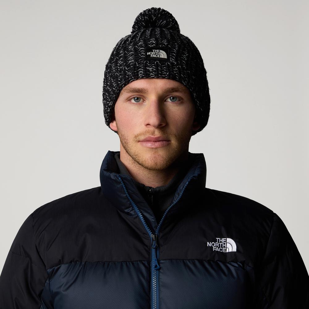 Čiapka unisex The North Face Cozy Chunky Cabin 0A887WVOR1 - čierne