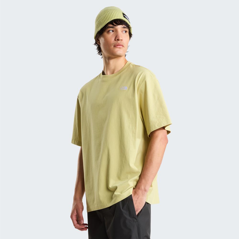 Mužský tričko The North Face Essential Simple Dome 0A8EVWG731 - žltá